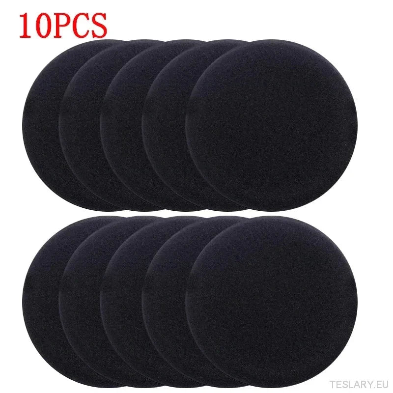 10pcs round car wax polish wax foam sponge high density applicator pads cleaning sponge auto detail washing car cleaning tool