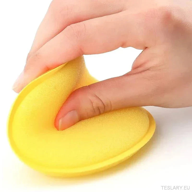 10pcs round car wax polish wax foam sponge high density applicator pads cleaning sponge auto detail washing car cleaning tool