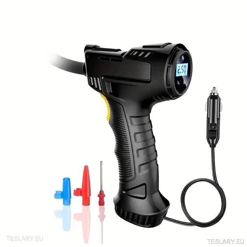 12 Volt Tyre Inflation Compressor Gun - TESLARY Tesla Shop Accessories Europe Nederlands Ireland Deutschland Espana Alicante France Italia