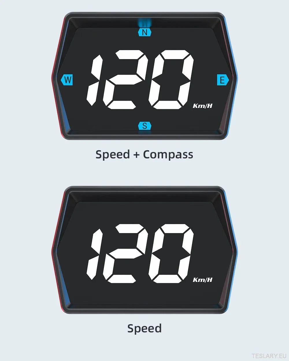 SmartDrive 2024: Advanced Car HUD with GPS & Safety Alerts