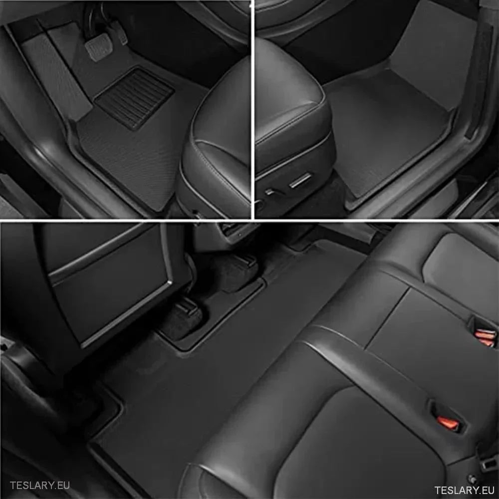 3D XPE All Weather Floor Mats LHD for Tesla 3 / 3+ Highland / Y - TESLARY Tesla Shop Accessories Europe Nederlands Ireland Deutschland Espana Alicante France Italia