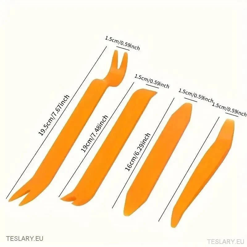 4 Piece Trim Tool Kit for your Tesla ( Anti Scratch ) - TESLARY Tesla Shop Accessories Europe Nederlands Ireland Deutschland Espana Alicante France Italia