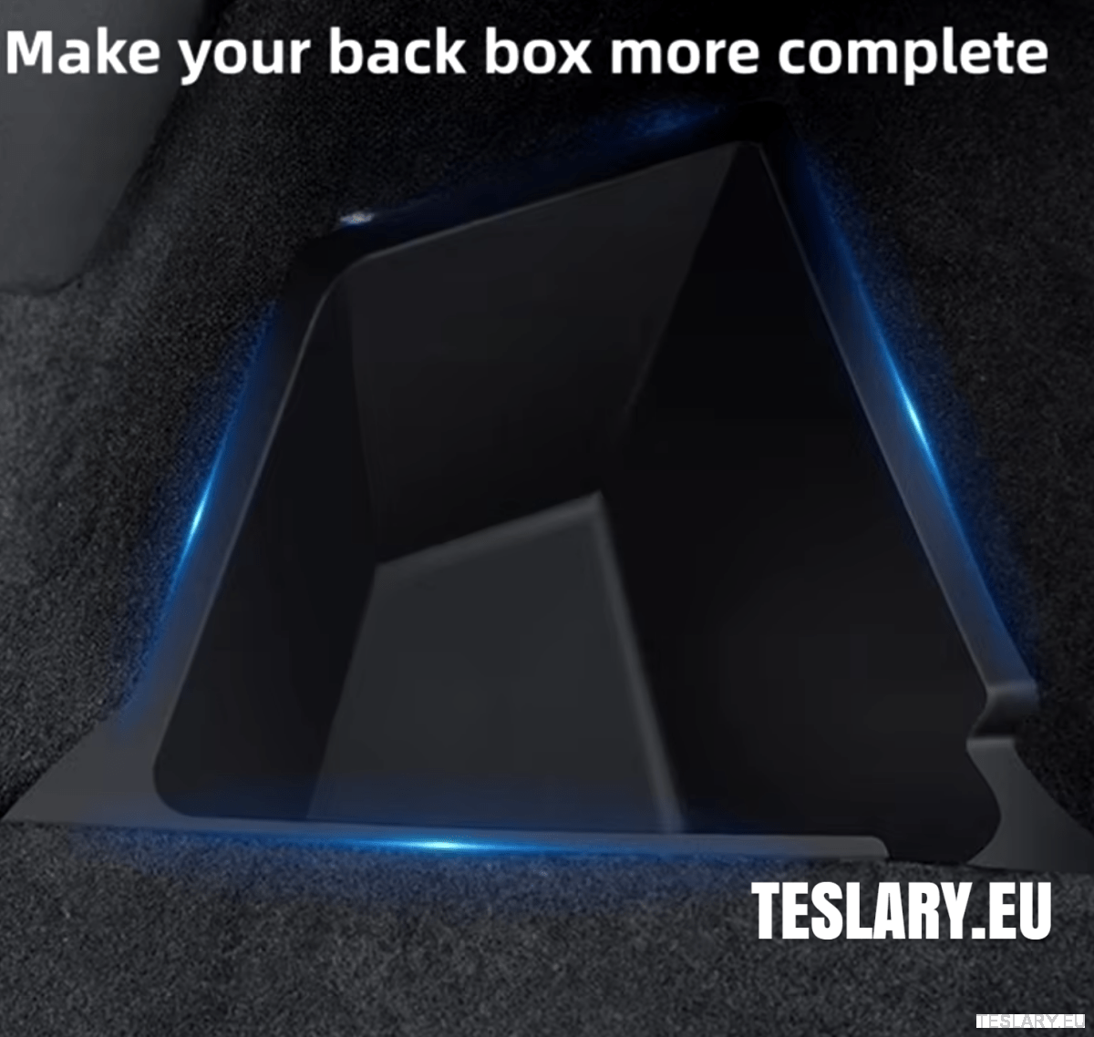 Tesla Model Y Trunk Organiser Side Pockets with Lids ( 2 )