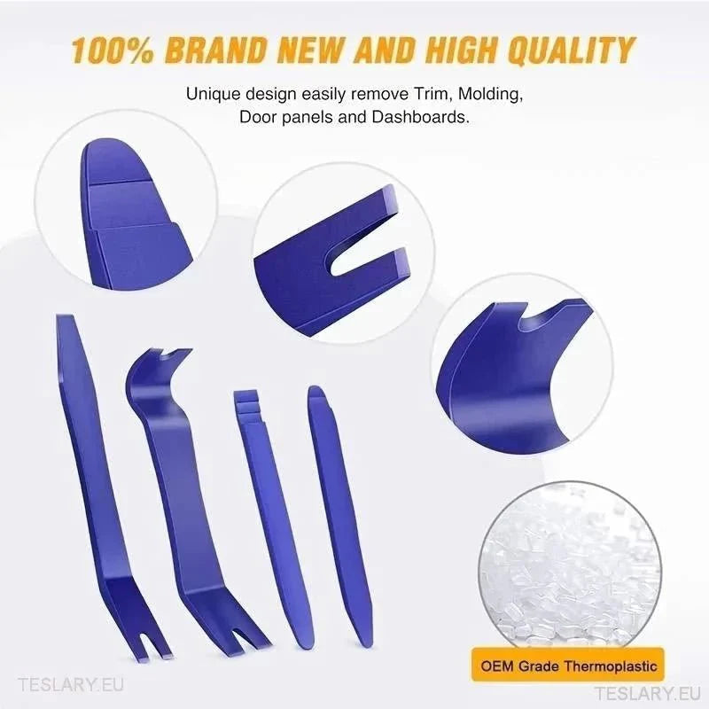 5 Piece Trim Tool Kit for your Tesla or other EV - TESLARY Tesla Shop Accessories Europe Nederlands Ireland Deutschland Espana Alicante France Italia