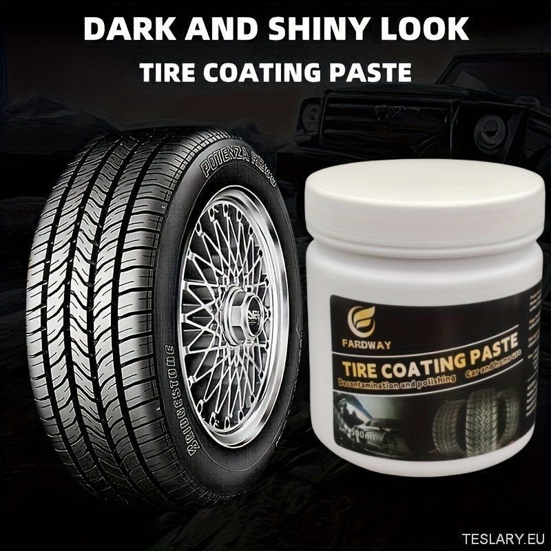 500ml Car Tyre Waxing and Glazing for your EV - TESLARY Tesla Shop Accessories Europe Nederlands Ireland Deutschland Espana Alicante France Italia