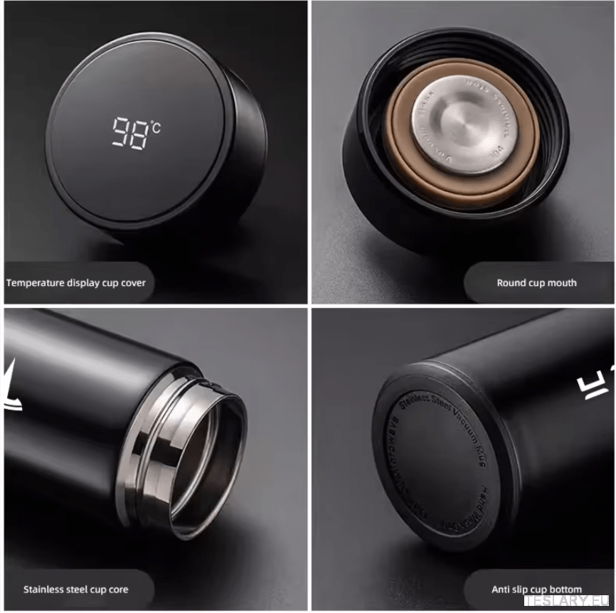 500ml Portable Insulated Travel Mug for Outdoor Adventures with Tesla Logo - TESLARY Tesla Shop Accessories Europe Nederlands Ireland Deutschland Espana Alicante France Italia