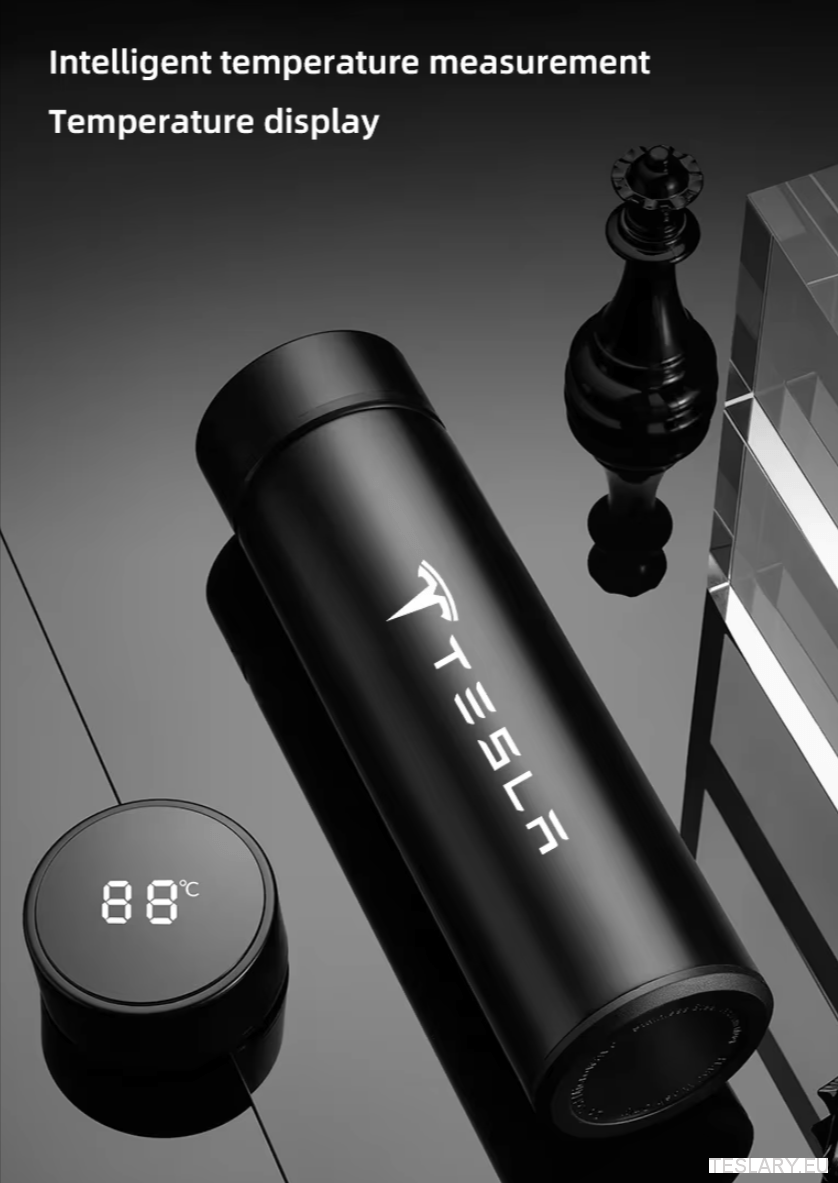 500ml Portable Insulated Travel Mug for Outdoor Adventures with Tesla Logo - TESLARY Tesla Shop Accessories Europe Nederlands Ireland Deutschland Espana Alicante France Italia