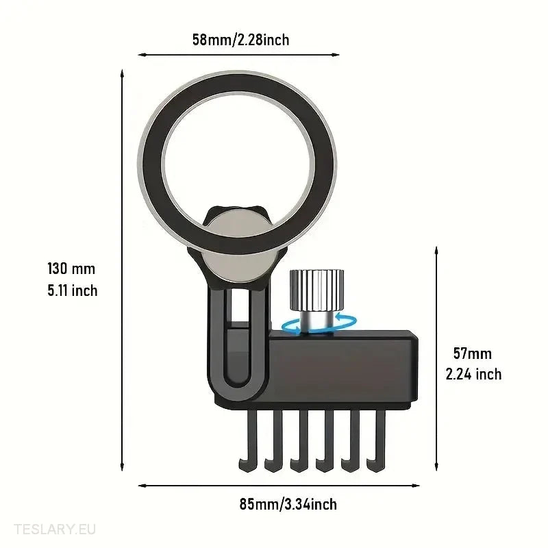Tesla Model 3 / YMagnetic Phone Holder 360 Degrees -TESLARY.IE Tesla Shop Europe