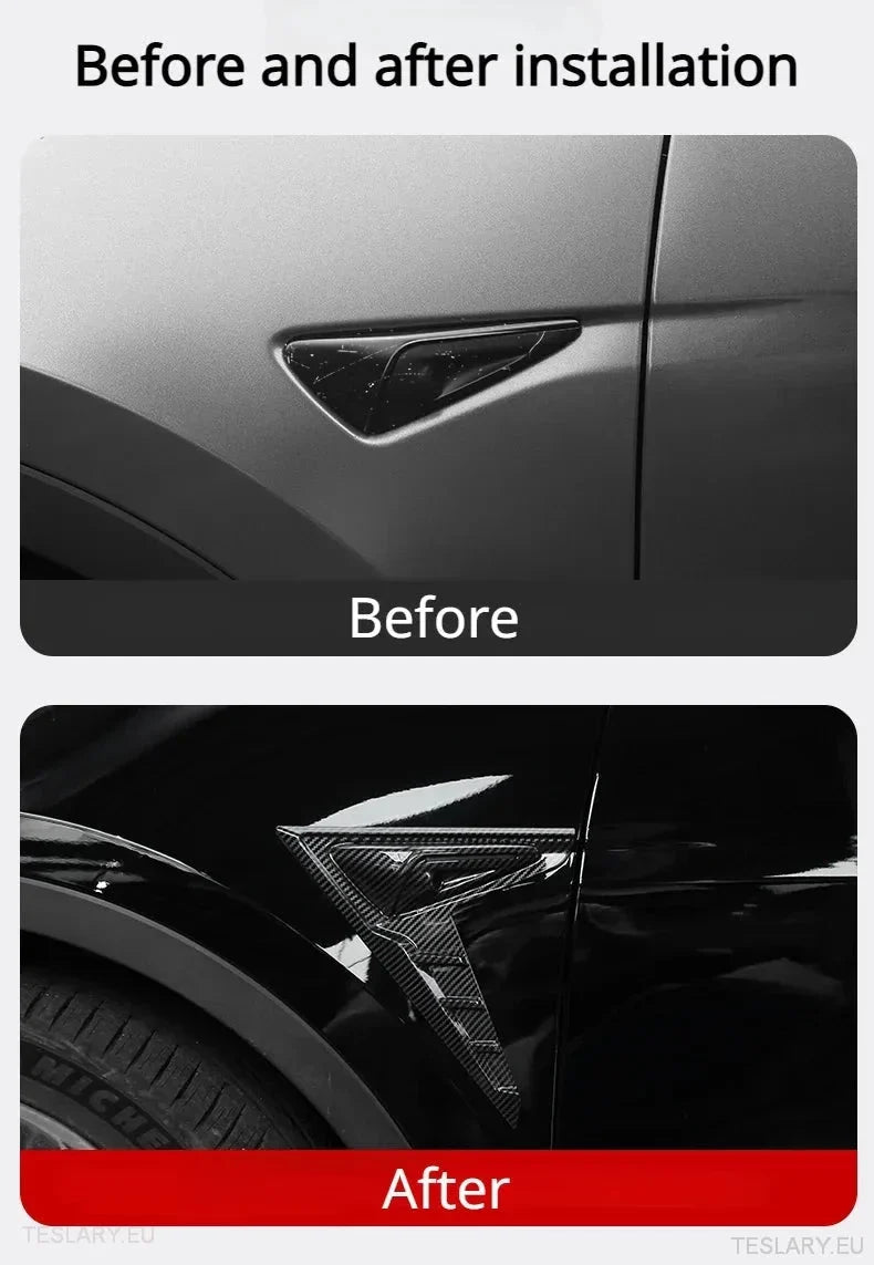 Tesla 3/Y Side Camera Thunder Wing Blade Design