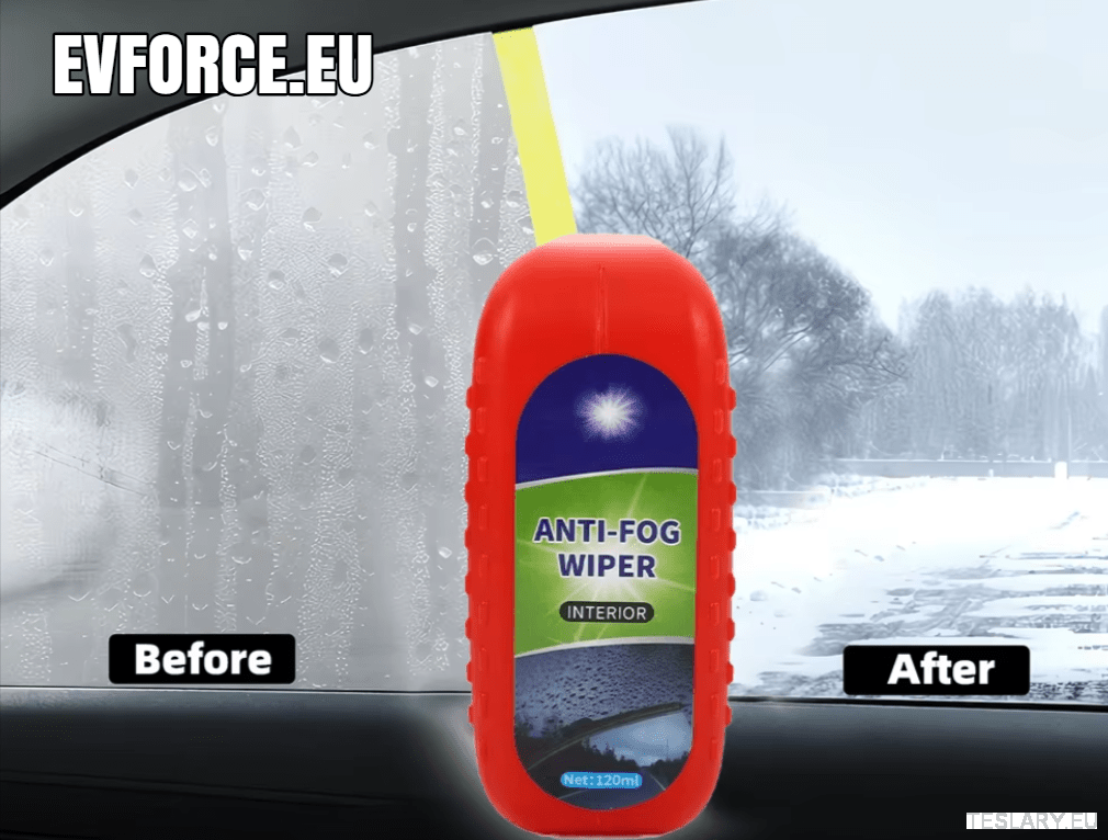 Anti Fogging Brush Windscreen Agent 120ml for Tesla , BYD , MG & Other EVs - TESLARY Tesla Shop Accessories Europe Nederlands Ireland Deutschland Espana Alicante France Italia