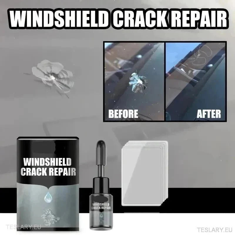 Automotive Windscreen Glass Crack Repair Kit 20ml - TESLARY Tesla Shop Accessories Europe Nederlands Ireland Deutschland Espana Alicante France Italia