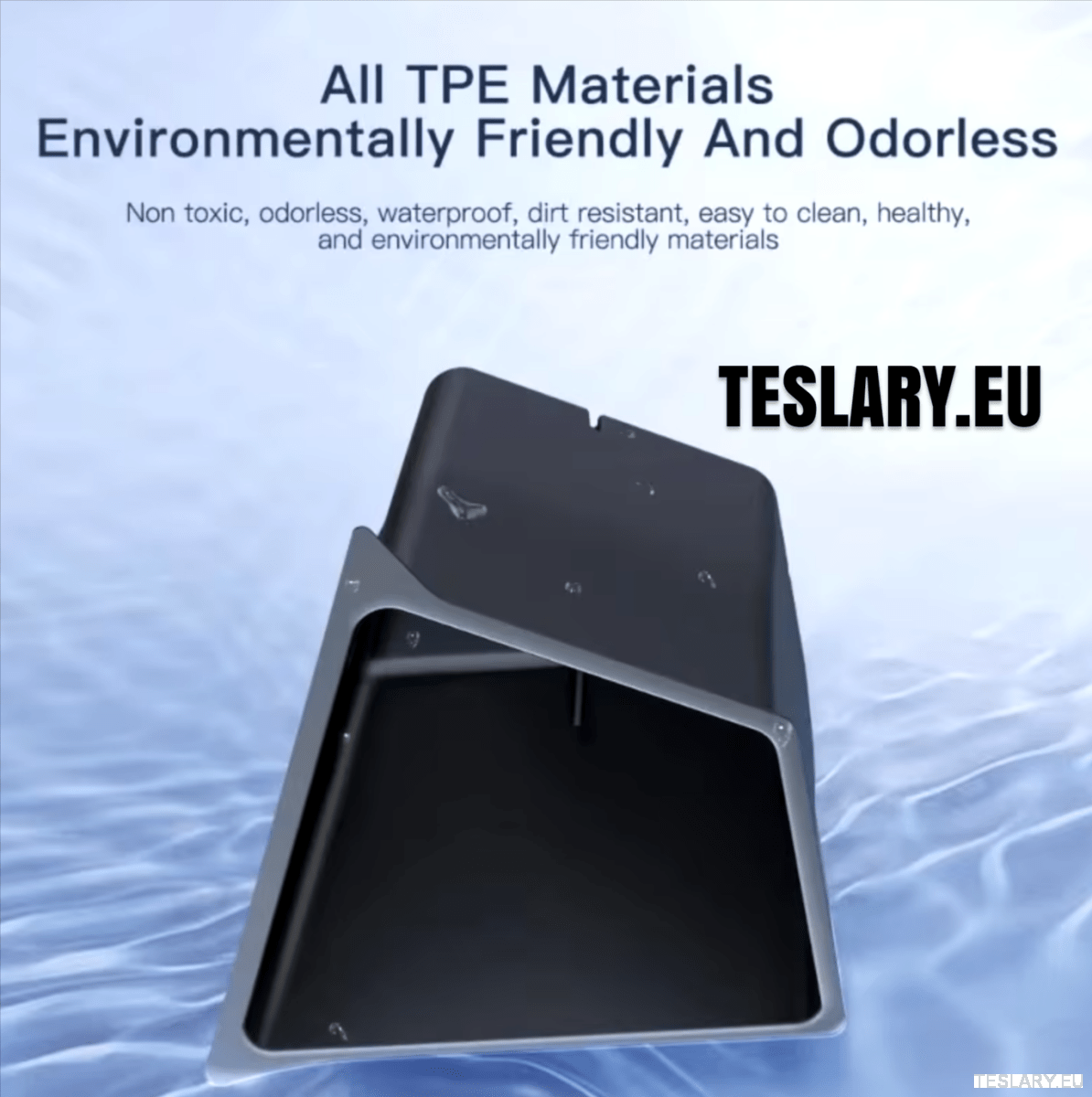 Tesla Model Y Trunk Organiser Side Pockets with Lids ( 2 )