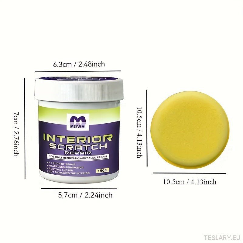 Car Interior Renewal Cream - Scratch Remover & Plastic Repair for Dashboards, Trim & Bumpers - TESLARY Tesla Shop Accessories Europe Nederlands Ireland Deutschland Espana Alicante France Italia