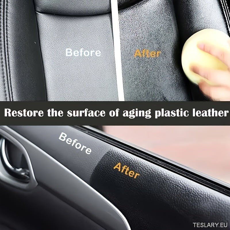 Car Interior Renewal Cream - Scratch Remover & Plastic Repair for Dashboards, Trim & Bumpers - TESLARY Tesla Shop Accessories Europe Nederlands Ireland Deutschland Espana Alicante France Italia