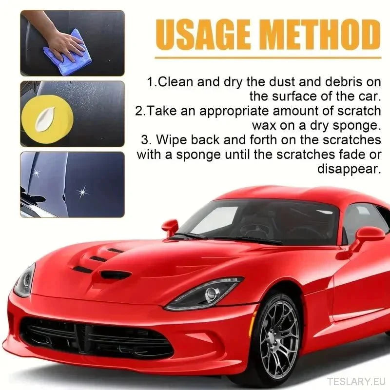 Car Scratch Repair Agent 120ml with UV Protection - TESLARY Tesla Shop Accessories Europe Nederlands Ireland Deutschland Espana Alicante France Italia