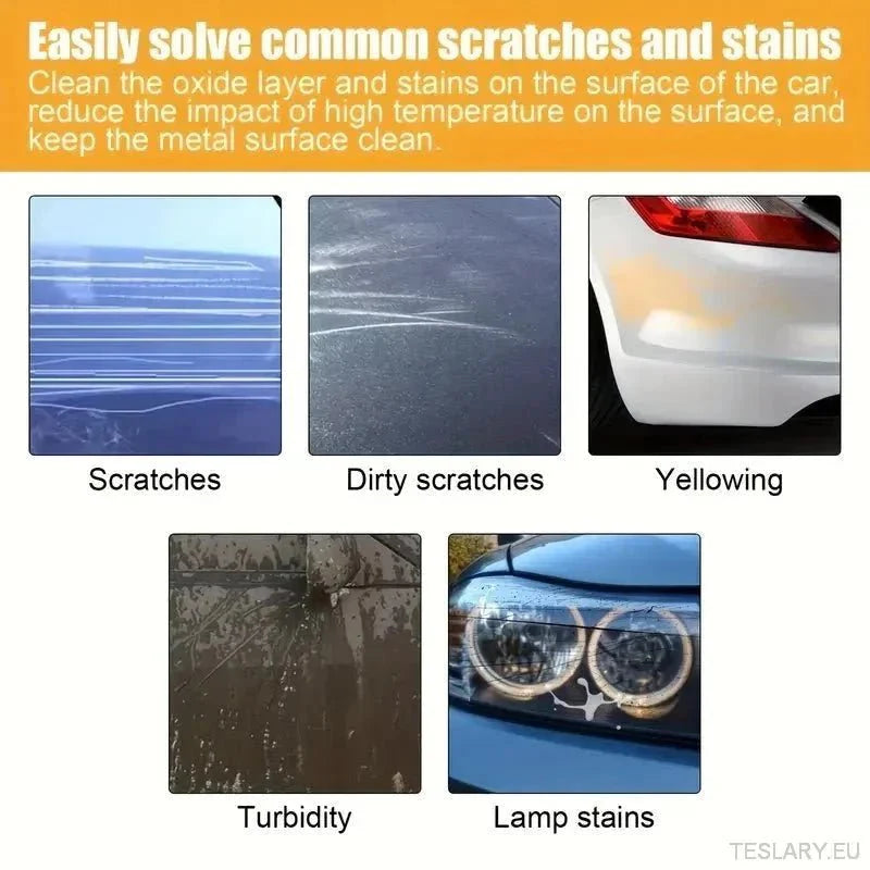 Car Scratch Repair Agent 120ml with UV Protection - TESLARY Tesla Shop Accessories Europe Nederlands Ireland Deutschland Espana Alicante France Italia