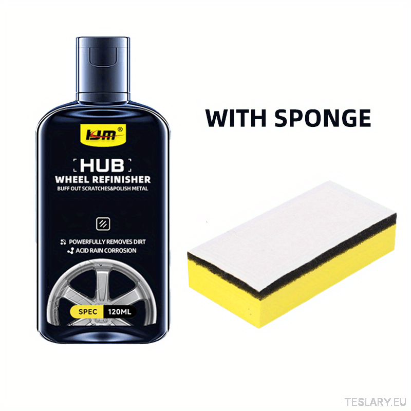 Car wheel hub scratches repair kit, Wheel hub retreading and polishing paste, Automobile wheel hub scratches, rust, fading repair agent, Premium care wax for wheel hub - TESLARY Tesla Shop Accessories Europe Nederlands Ireland Deutschland Espana Alicante France Italia