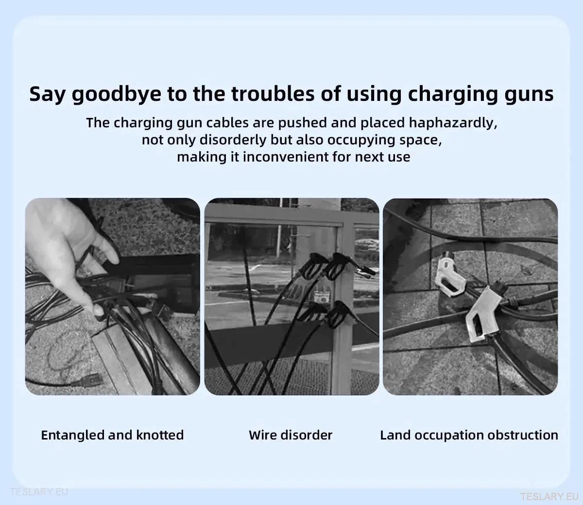 CCS Charger Gun Holder for Tesla S , 3 , X & Y - TESLARY Tesla Shop Accessories Europe Nederlands Ireland Deutschland Espana Alicante France Italia