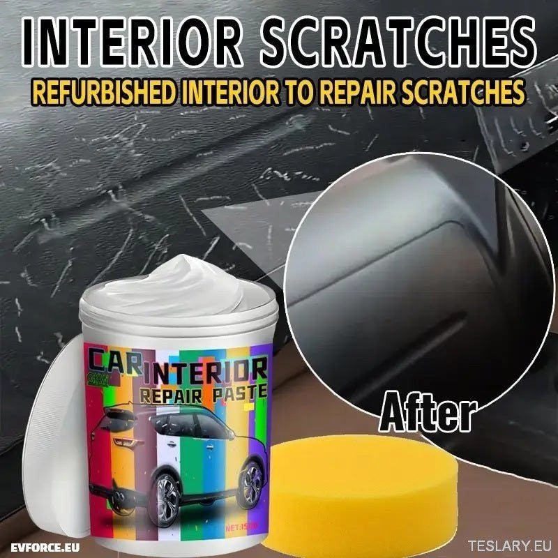 Complete Car Interior Restoration Paste Kit Suitable for all TESLA , BYD , MG , KIA and other EVs - TESLARY Tesla Shop Accessories Europe Nederlands Ireland Deutschland Espana Alicante France Italia