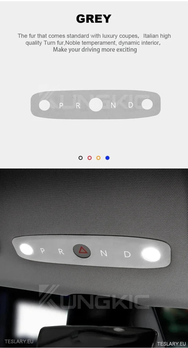 Dome / Map Light Cover for Tesla 3 Highland - TESLARY Tesla Shop Accessories Europe Nederlands Ireland Deutschland Espana Alicante France Italia