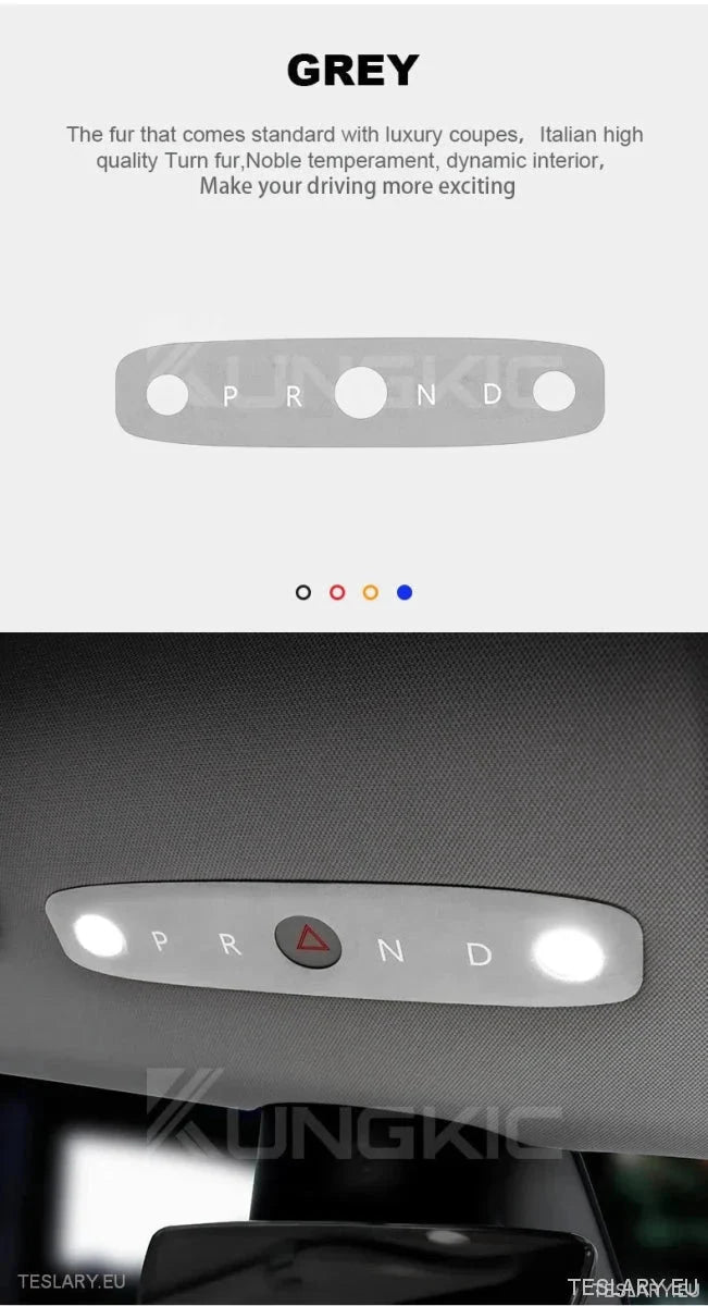 Dome / Map Light Cover for Tesla 3 Highland - TESLARY Tesla Shop Accessories Europe Nederlands Ireland Deutschland Espana Alicante France Italia