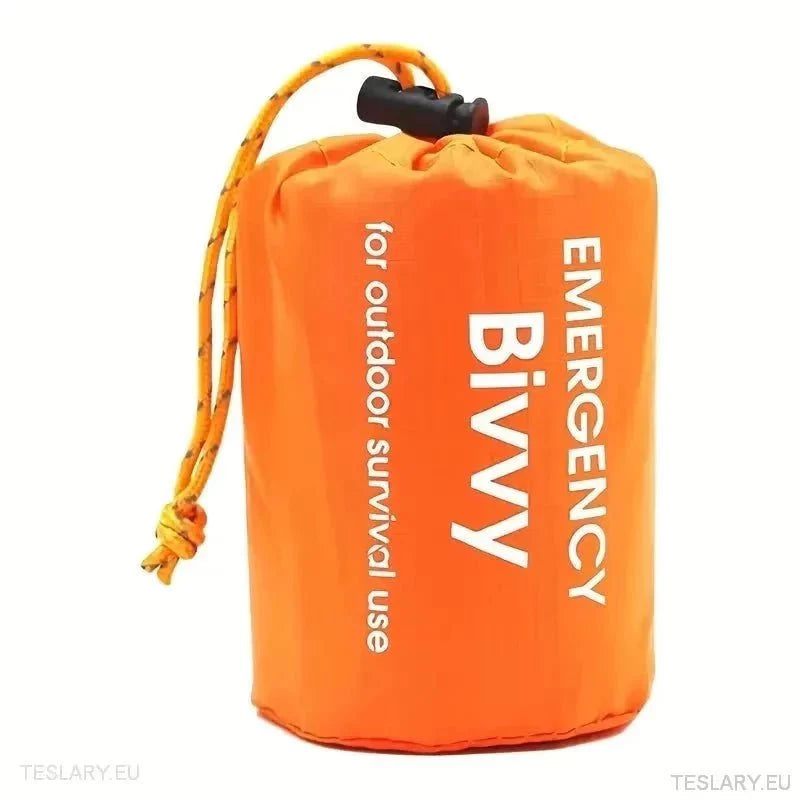 Emergency Sleeping Bag - Outdoor Survival - TESLARY Tesla Shop Accessories Europe Nederlands Ireland Deutschland Espana Alicante France Italia