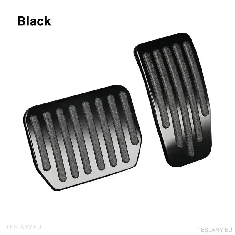 Performance Upgrade Tesla 3 / Y Non Slip Aluminium Foot Pedals - TESLARY Tesla Shop Accessories Europe Nederlands Ireland Deutschland Espana Alicante France Italia