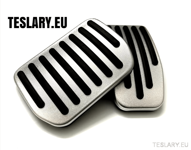 Performance Upgrade Tesla 3 / Y Non Slip Aluminium Foot Pedals - TESLARY Tesla Shop Accessories Europe Nederlands Ireland Deutschland Espana Alicante France Italia