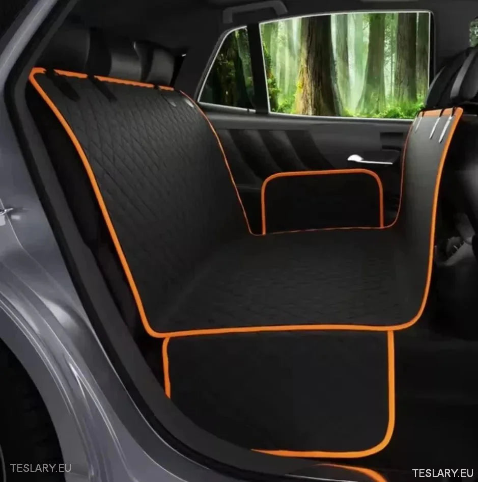 Premium Dog Car Seat Cover for Back Seat Suitable for Tesla 3 , Y & S - TESLARY Tesla Shop Accessories Europe Nederlands Ireland Deutschland Espana Alicante France Italia