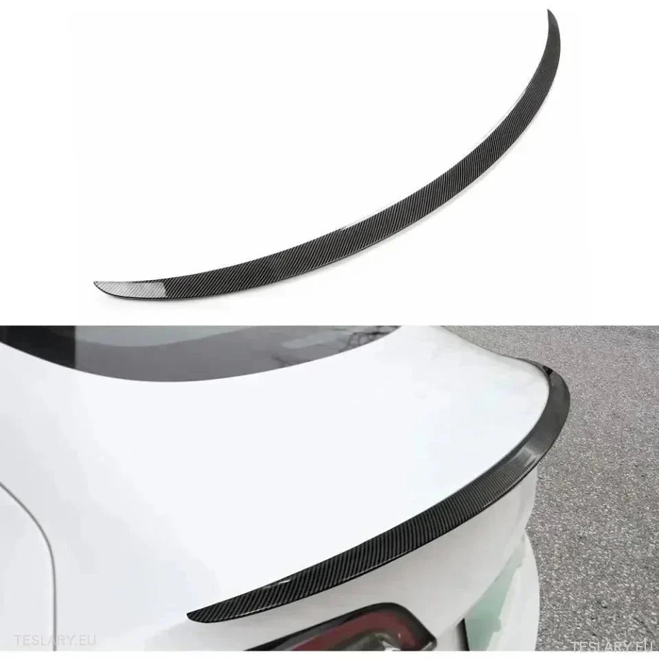 Rear Trunk Spoiler for Tesla Model 3 2019 - 2023 - TESLARY Tesla Shop Accessories Europe Nederlands Ireland Deutschland Espana Alicante France Italia