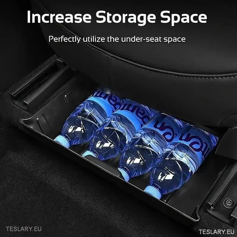 Seat Tray Organisers for Tesla Y - White or Black - TESLARY Tesla Shop Accessories Europe Nederlands Ireland Deutschland Espana Alicante France Italia
