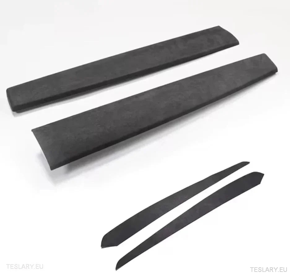 Suede Dashboard Cover with Door Panel Inserts for Tesla 3/Y - TESLARY Tesla Shop Accessories Europe Nederlands Ireland Deutschland Espana Alicante France Italia
