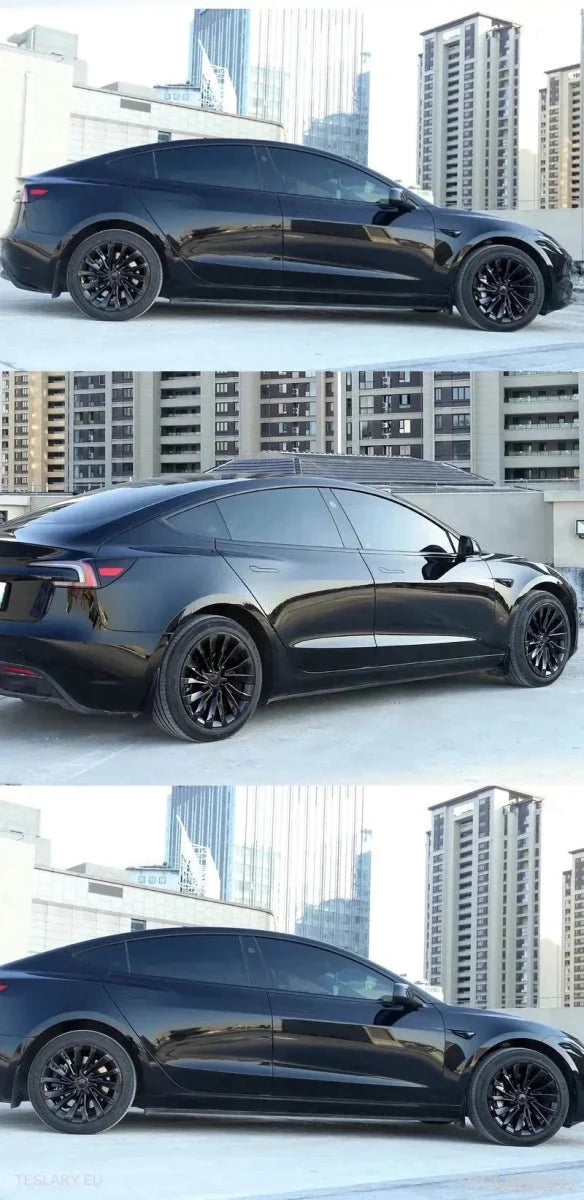 Tesla 3 Highland 18" Full Rim Silver Sport Style Wheel Covers - TESLARY Tesla Shop Accessories Europe Nederlands Ireland Deutschland Espana Alicante France Italia