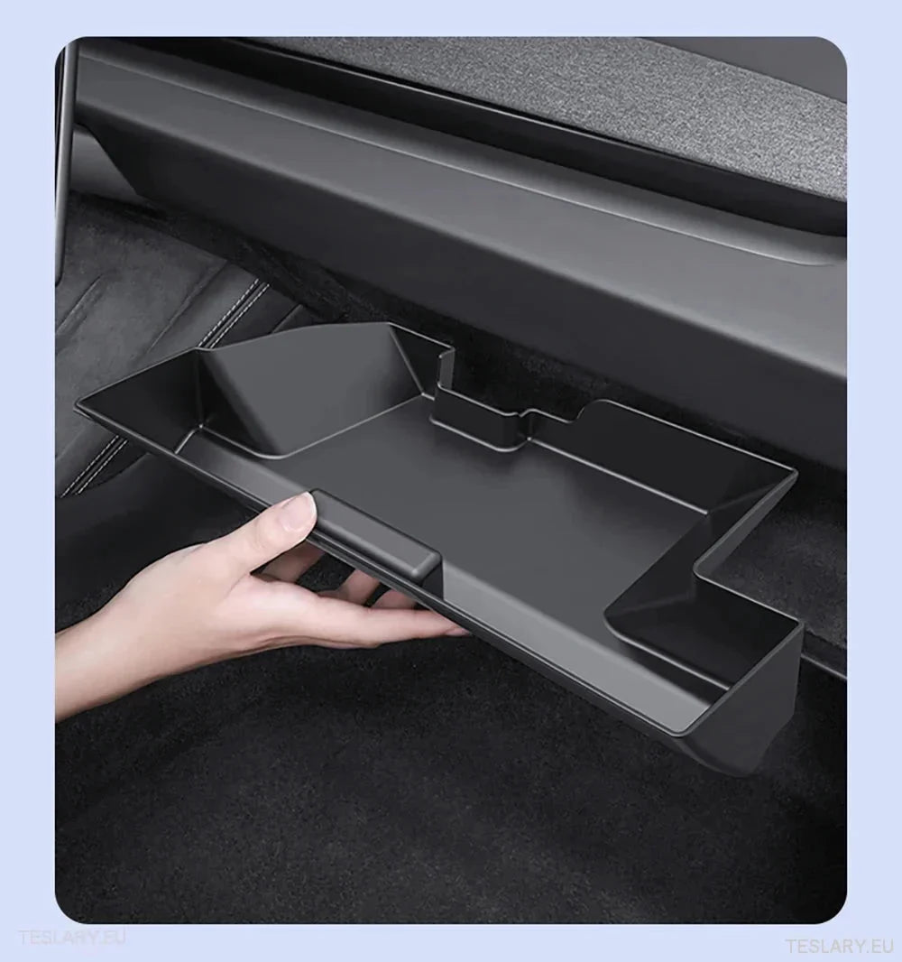 Tesla 3 Highland Central Glovebox Storage Organiser ( LEFT HAND DRIVE ONLY ) - TESLARY Tesla Shop Accessories Europe Nederlands Ireland Deutschland Espana Alicante France Italia