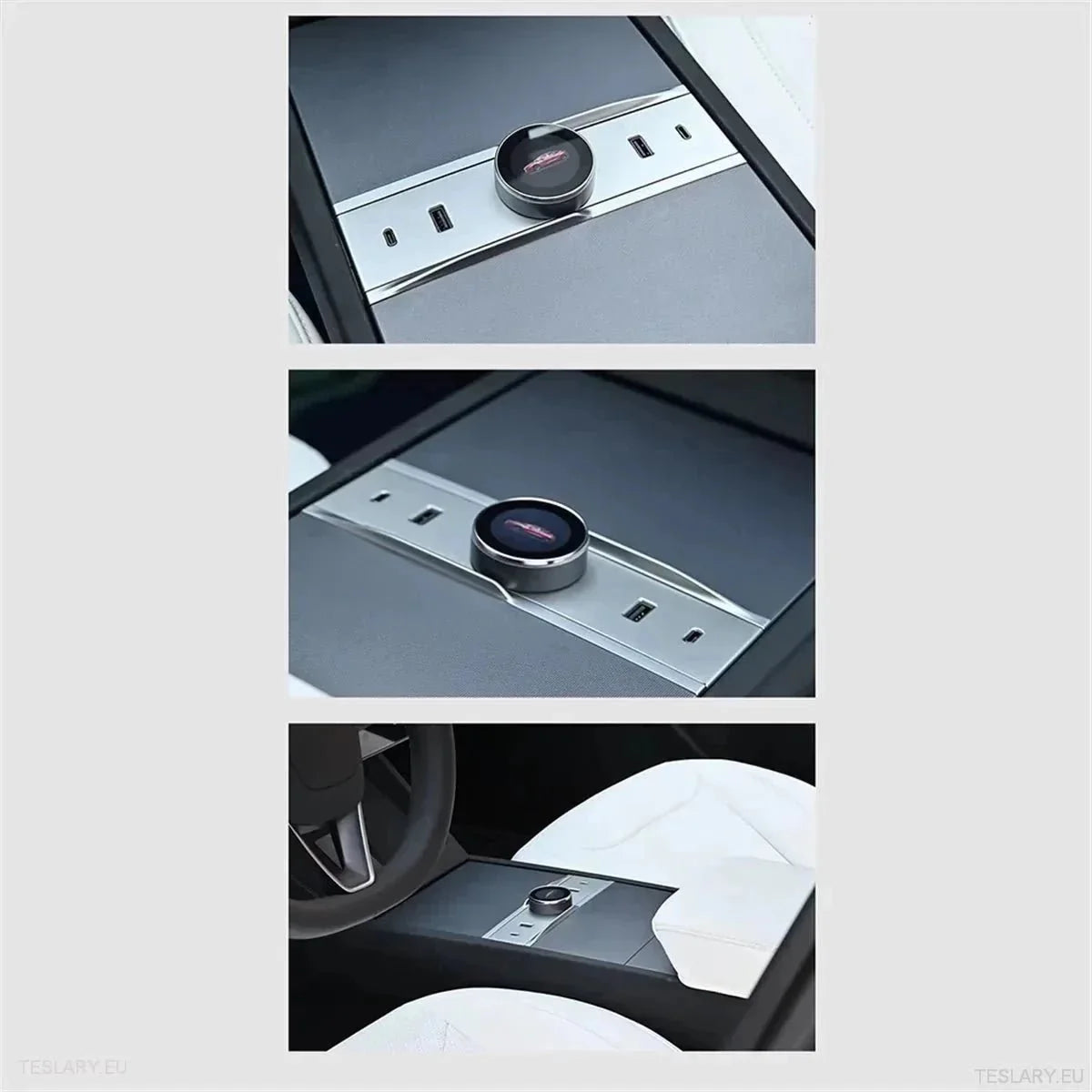 Tesla 3 Highland Gear Knob Shift Control - TESLARY Tesla Shop Accessories Europe Nederlands Ireland Deutschland Espana Alicante France Italia