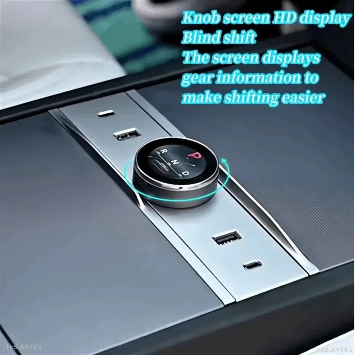 Tesla 3 Highland Gear Knob Shift Control - TESLARY Tesla Shop Accessories Europe Nederlands Ireland Deutschland Espana Alicante France Italia