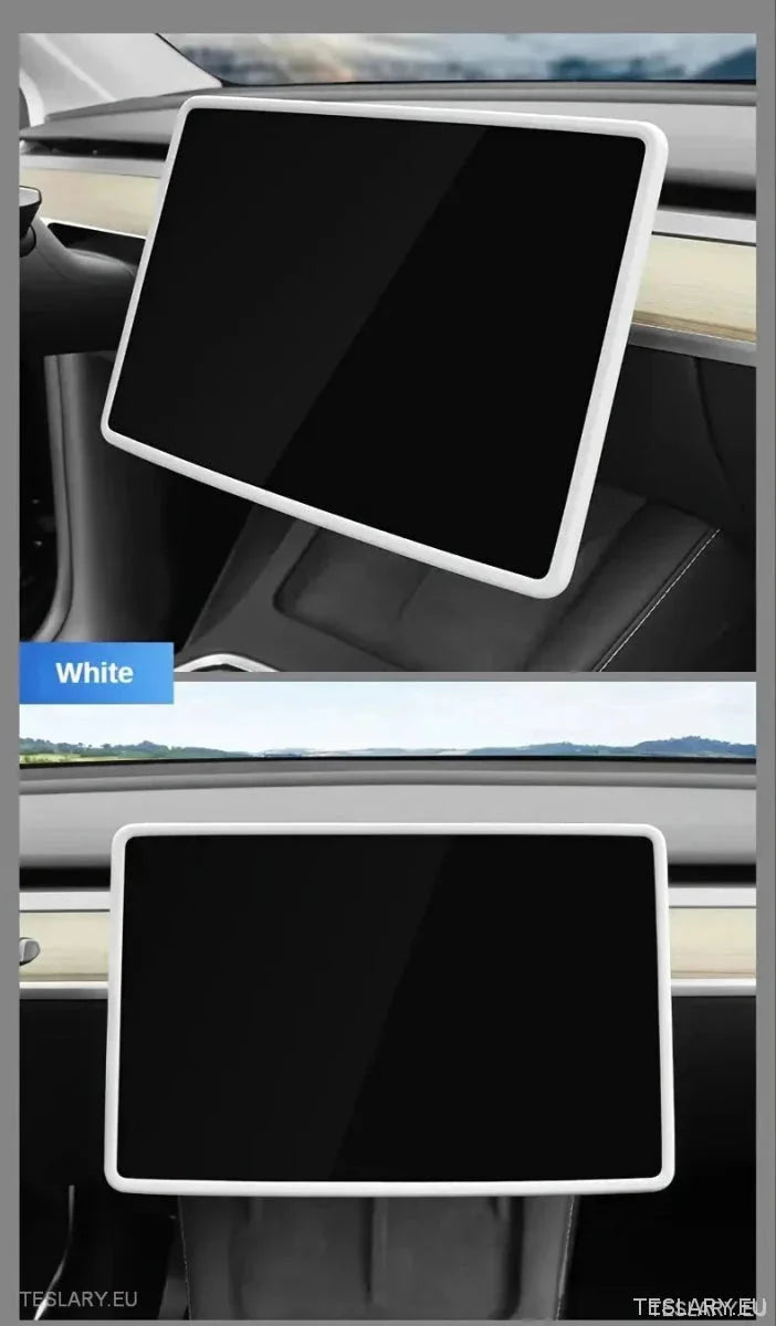 Tesla 3/Y Central Screen Silicon Edge Protector - TESLARY Tesla Shop Accessories Europe Nederlands Ireland Deutschland Espana Alicante France Italia