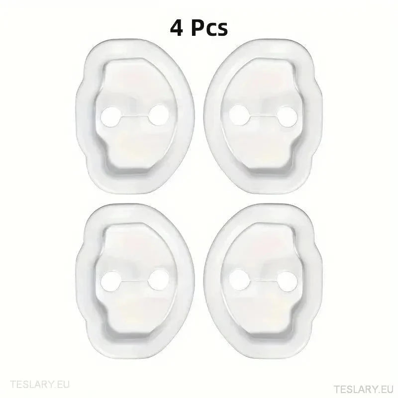 Tesla 3/Y Silicon Door Protectors ( White ) - TESLARY Tesla Shop Accessories Europe Nederlands Ireland Deutschland Espana Alicante France Italia