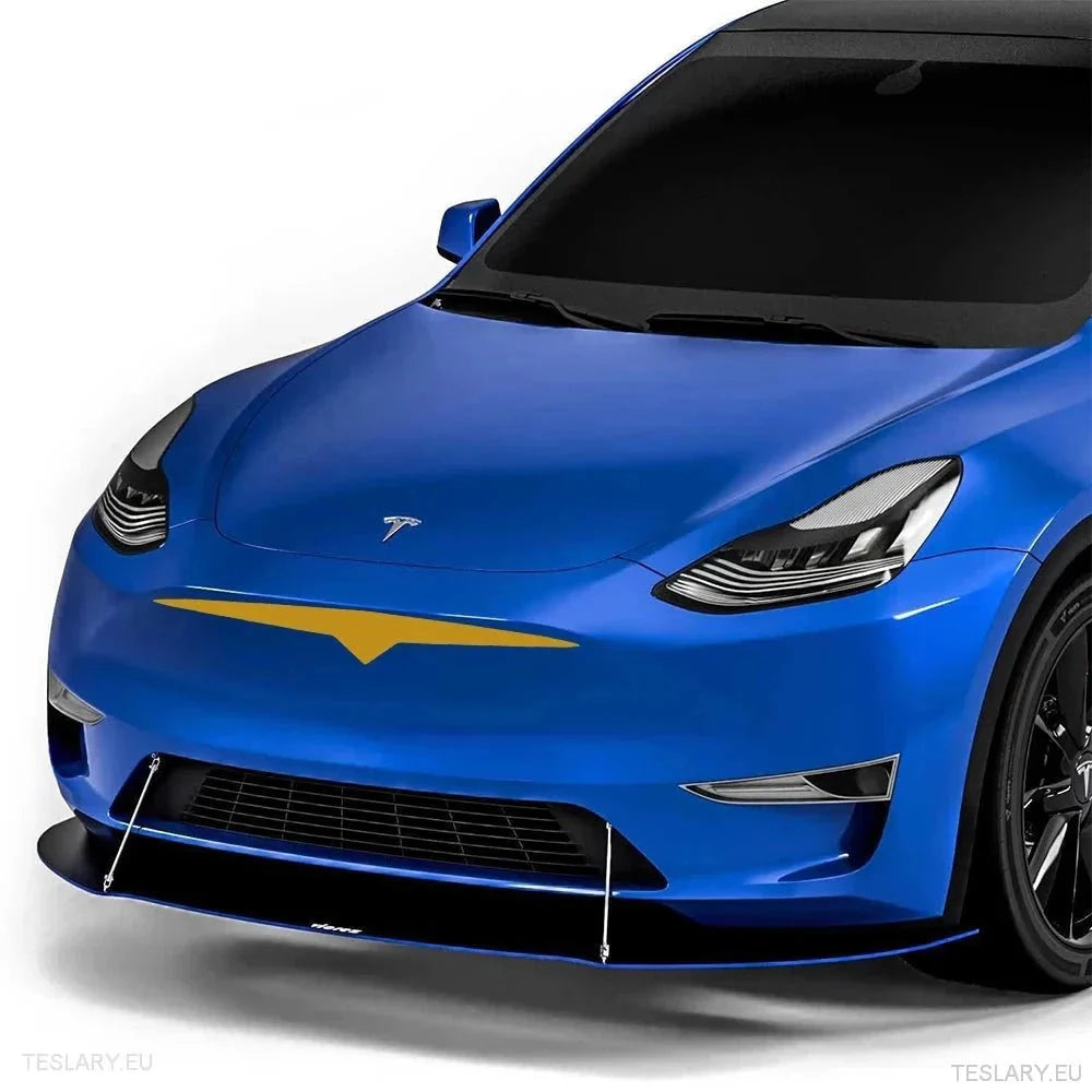 Tesla 3/Y Vinyl Front Grill Sticker in Black , Red & Carbon Fiber - TESLARY Tesla Shop Accessories Europe Nederlands Dublin Cork Ireland Deutschland Espana Alicante France Italia