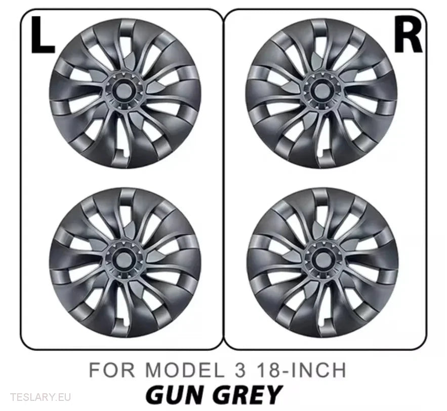 Tesla Model 3 18" UNIQUE S23 Performance - Gun Metal Grey
