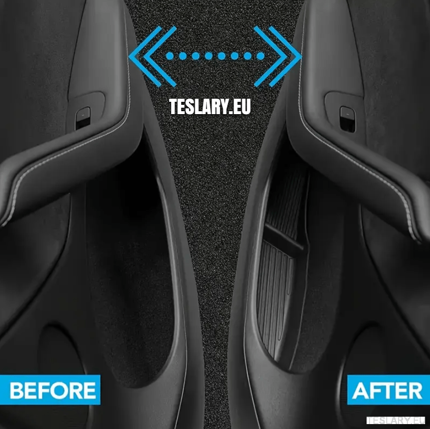 Tesla Model 3 / Y / 3+ Highland Door Organiser Protective Pockets Front & Rear - TESLARY Tesla Shop Accessories Europe Nederlands Ireland Deutschland Espana Alicante France Italia