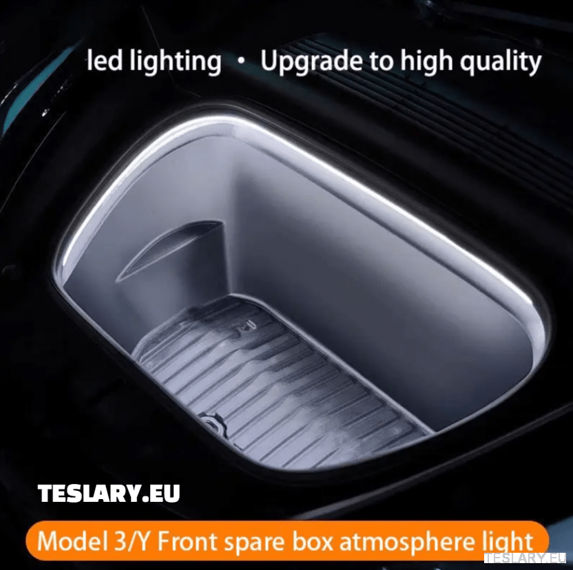 Tesla Model 3 / Y Front Frunk Led Bright White Light - TESLARY Tesla Shop Accessories Europe Nederlands Ireland Deutschland Espana Alicante France Italia