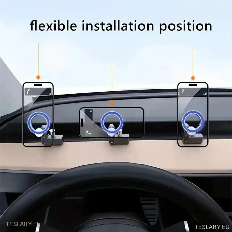 Tesla Model 3 / YMagnetic Phone Holder 360 Degrees -TESLARY.IE Tesla Shop Europe