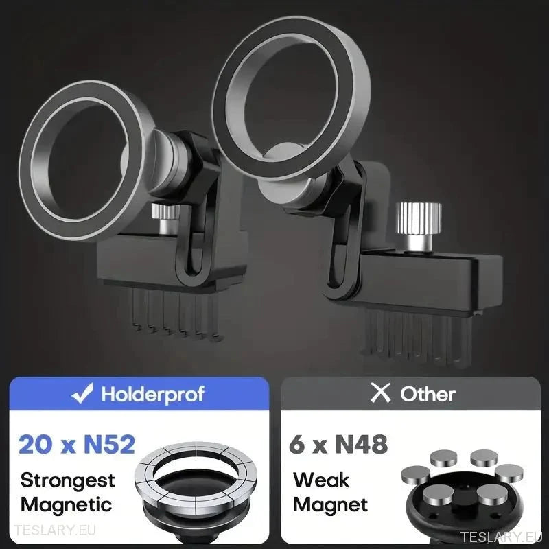 Tesla Model 3 / YMagnetic Phone Holder 360 Degrees -TESLARY.IE Tesla Shop Europe
