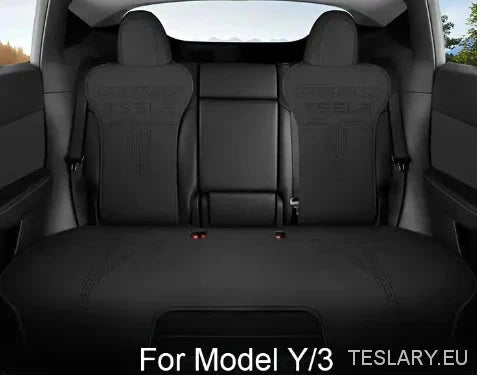 Tesla Model 3 / Y Nappa PU Leather Fitted Seat Protective Covers - TESLARY Tesla Shop Accessories Europe Nederlands Ireland Deutschland Espana Alicante France Italia