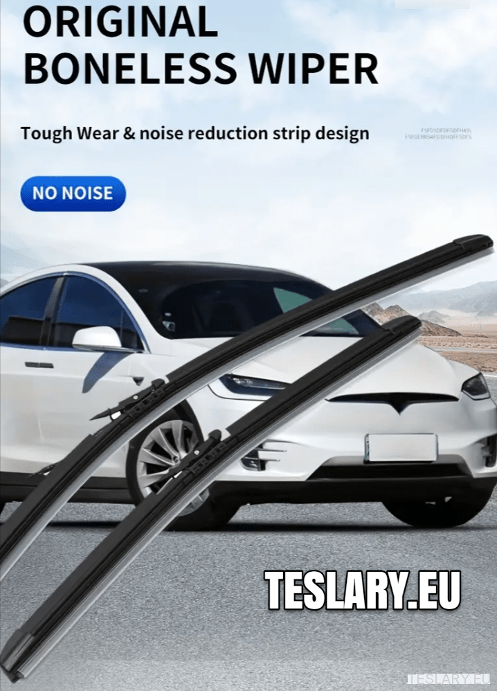 TESLA MODEL X WIPER BLADE KIT ( BOTH WIPERS ) 18 / 28 2016 - 2020 LHD - TESLARY Tesla Shop Accessories Europe Nederlands Ireland Deutschland Espana Alicante France Italia