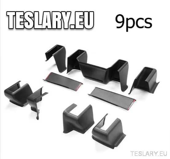Tesla Model Y Full 9 Piece Seat Rail Protection Kit - TESLARY Tesla Shop Accessories Europe Nederlands Ireland Deutschland Espana Alicante France Italia