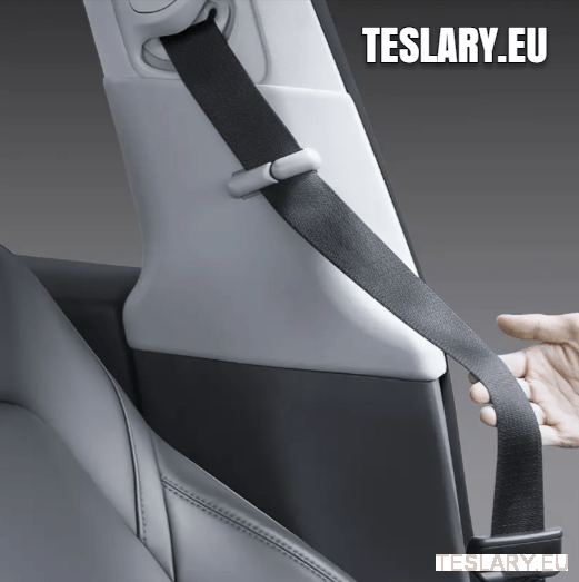 TESLA MODEL Y SEAT BELT HEIGHT LIMITER - TESLARY Tesla Shop Accessories Europe Nederlands Ireland Deutschland Espana Alicante France Italia