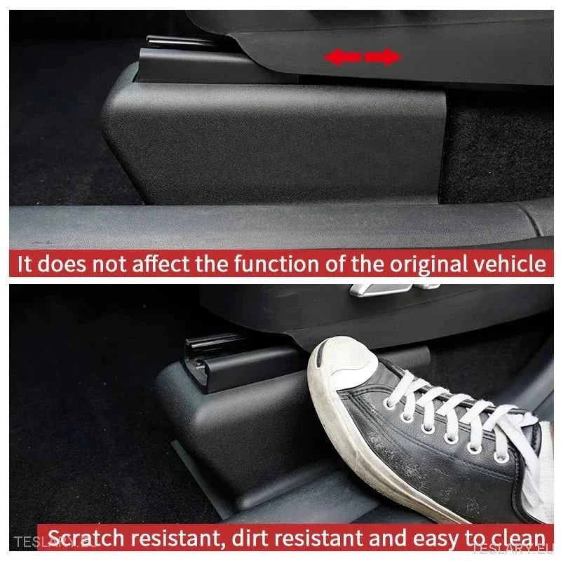 Tesla Y Seat Rail Protection Pads - Tesla Shop Europe - TESLARY.IE Ireland - France boutique- Deutschland Geschäft- España comercio - Nederland winkel- TESLARY.IE