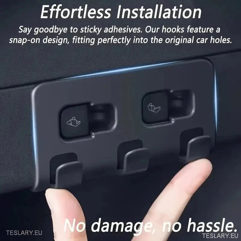 Tesla Y Trunk Mount Hanger / Hook Organiser - Tesla Shop Europe - TESLARY.IE Ireland - France boutique- Deutschland Geschäft- España comercio - Nederland winkel- TESLARY.IE